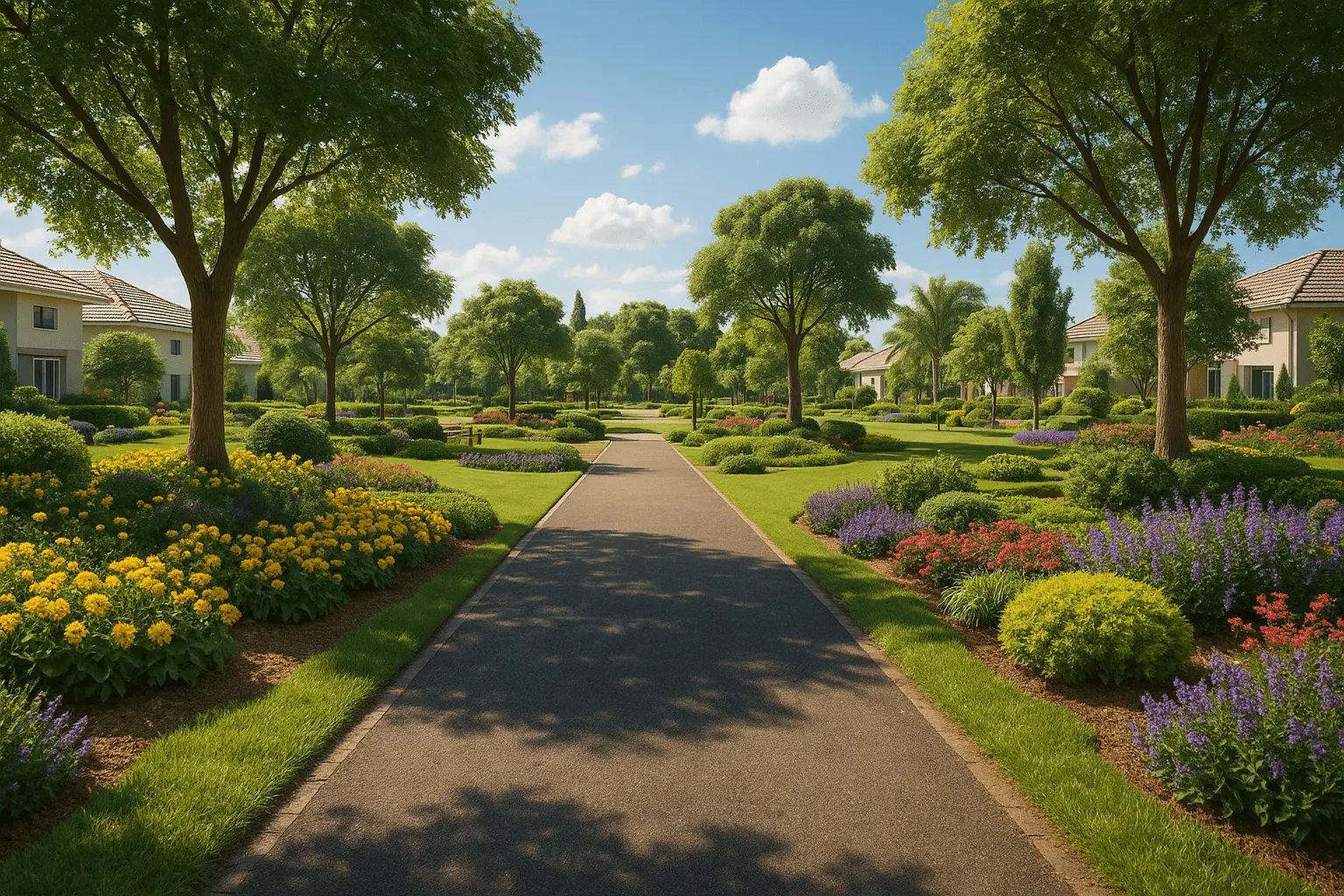 Sammy's Nature's Boulevard - Premium plotted development showcasing luxurious amenities and serene natural surroundings